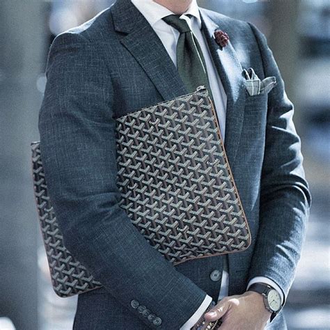 black goyard clutch|Goyard clutch men.